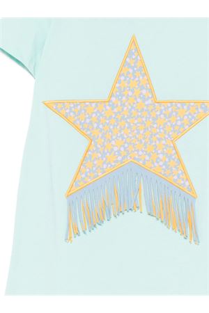 Light blue cotton T-shirt STELLA McCARTNEY KIDS | TY1A91Z0434683